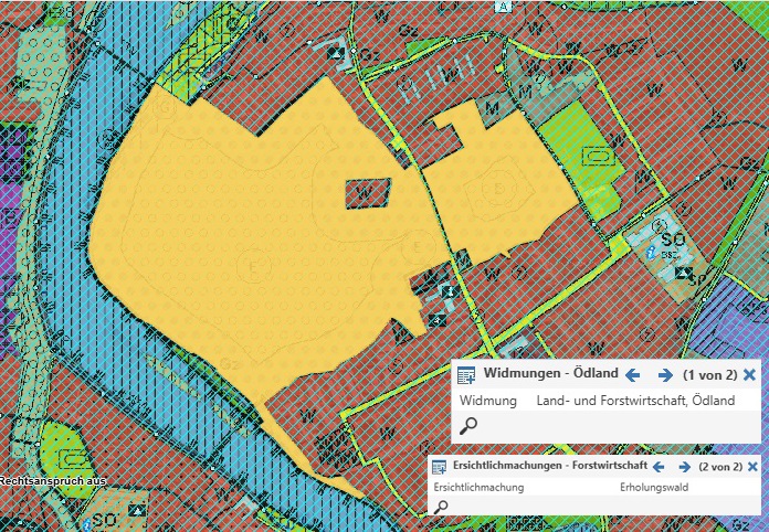 widmungsplan